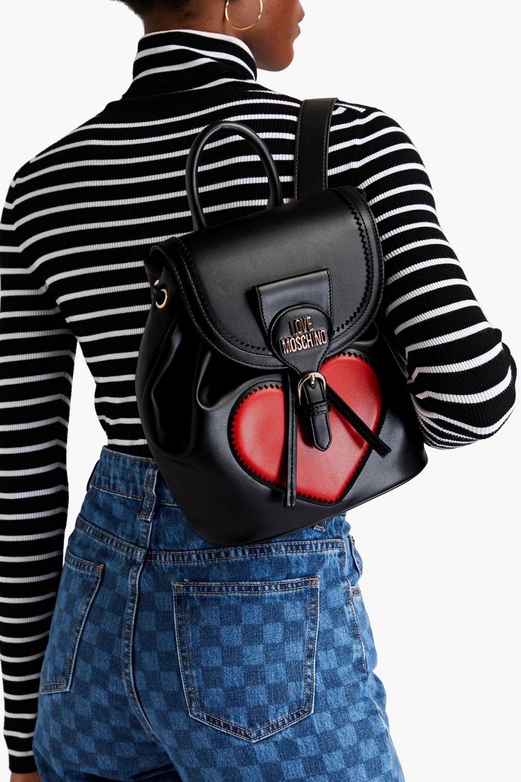 LOVE MOSCHINO Rucksack aus Kunstleder