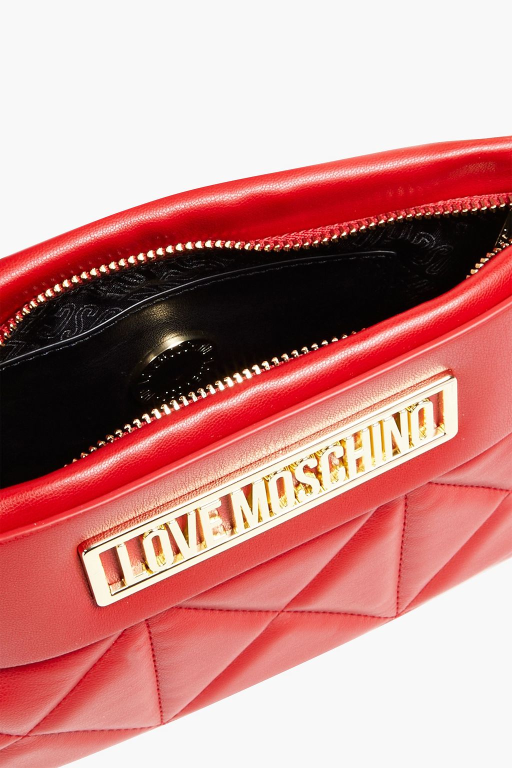LOVE MOSCHINO Quilted faux leather tote
