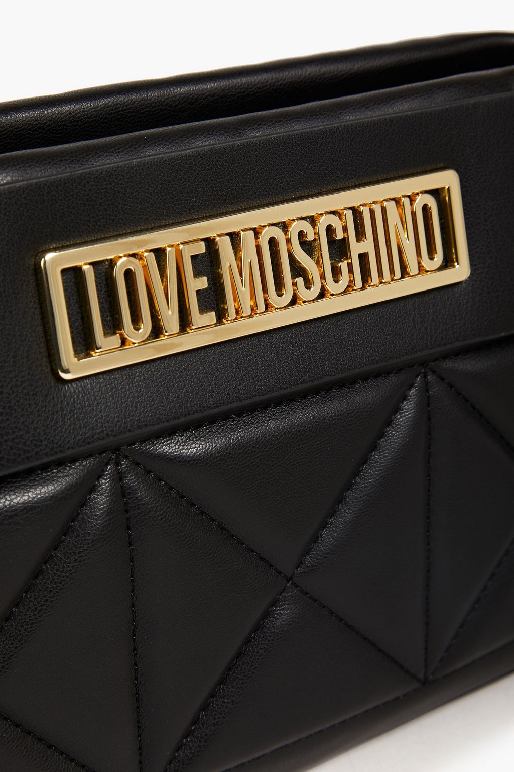 LOVE MOSCHINO Quilted faux leather tote