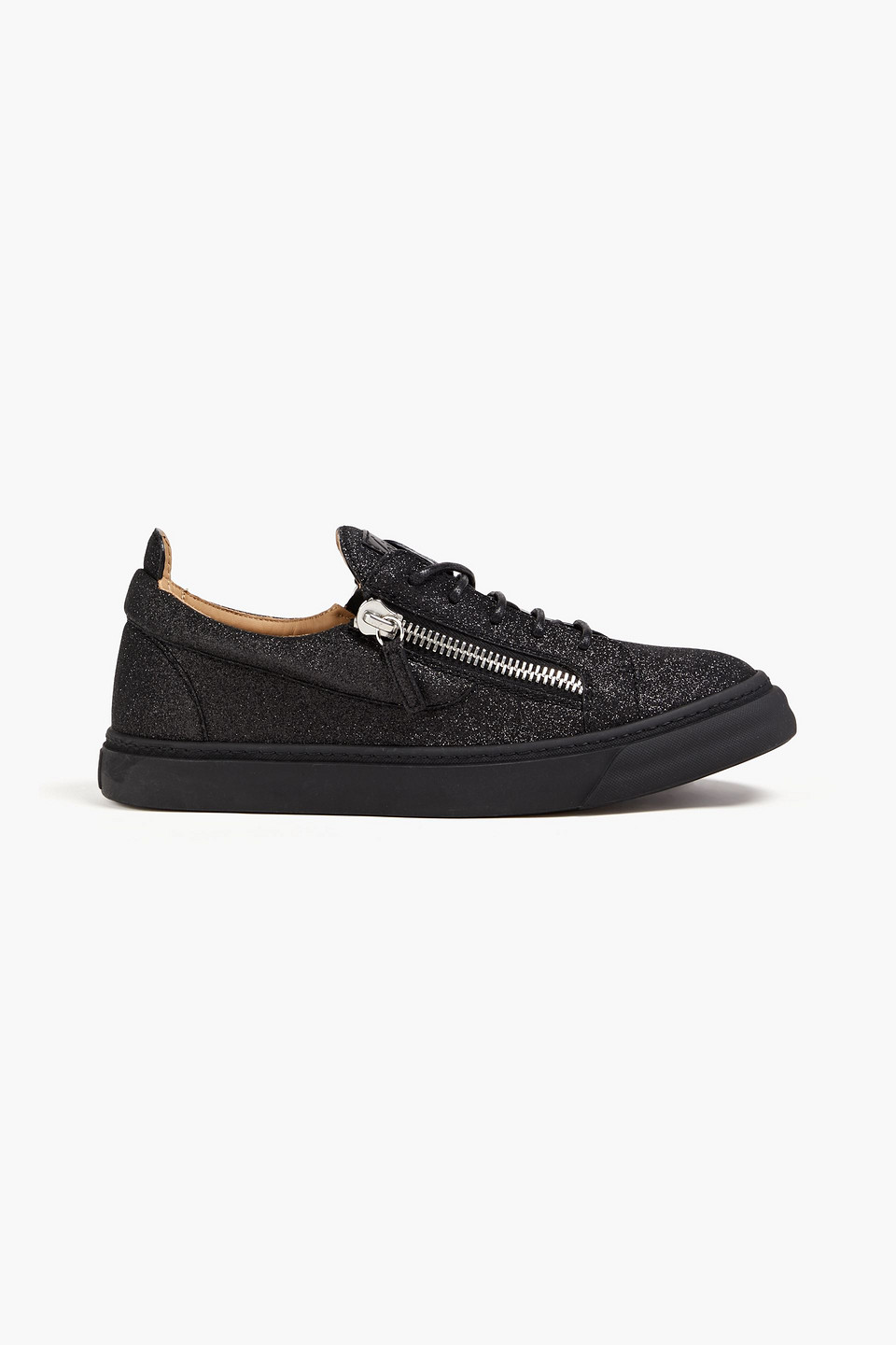 Giuseppe Zanotti - Glittered sneakers - Black - EU 40