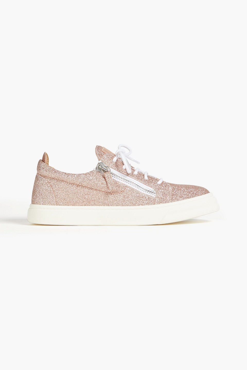 Giuseppe Zanotti - Glittered sneakers - Metallic - EU 37