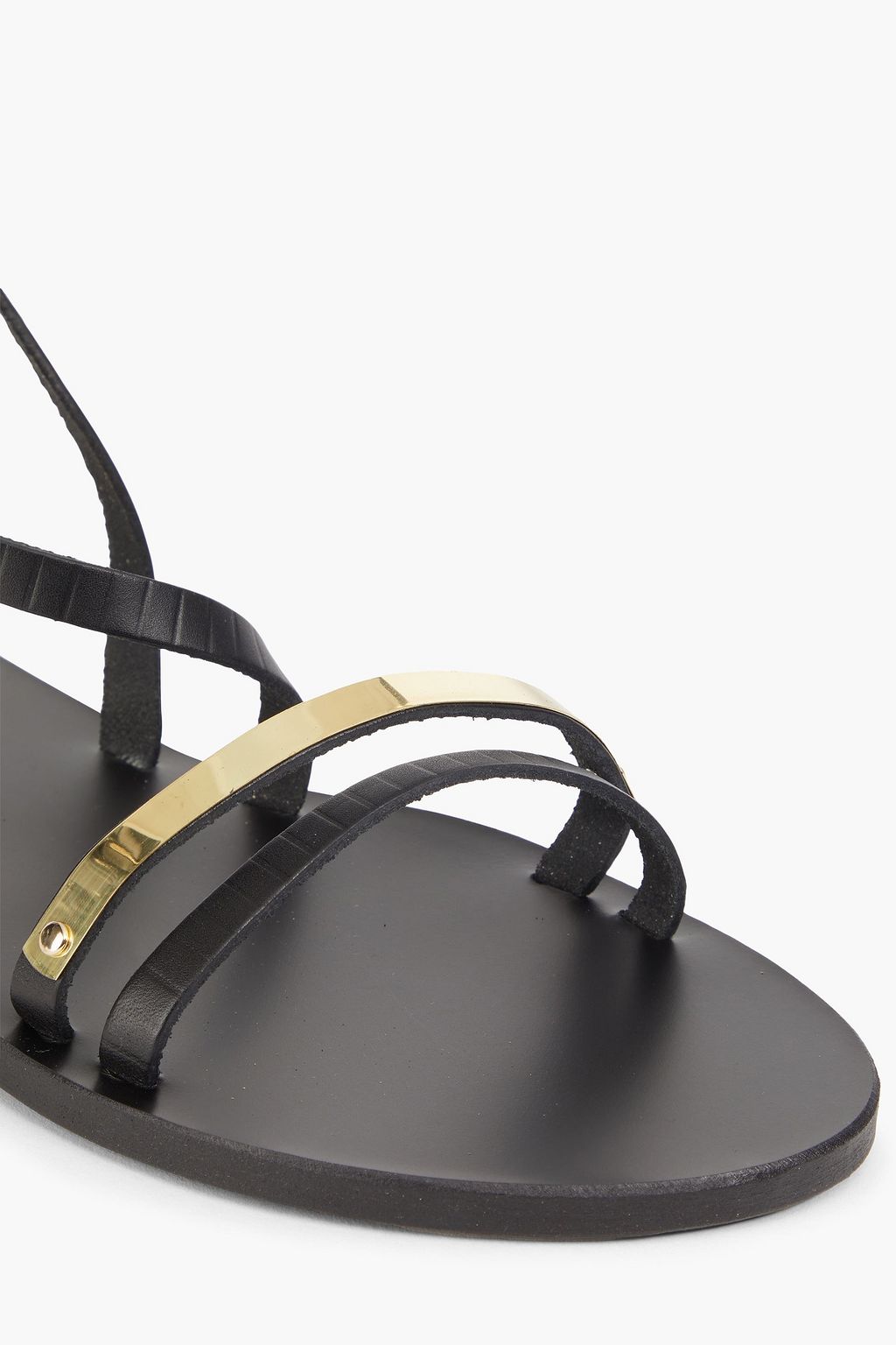 ANCIENT GREEK SANDALS Goudicotto leather sandals