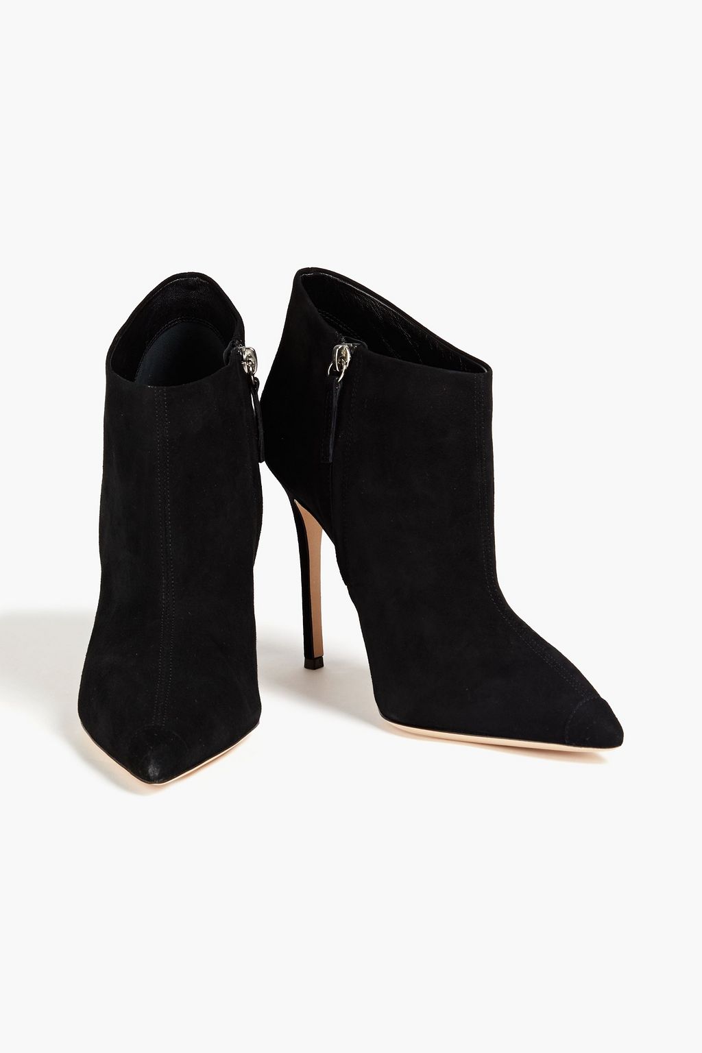 GIUSEPPE ZANOTTI 루크레치아 105 스웨이드 앵클 부츠