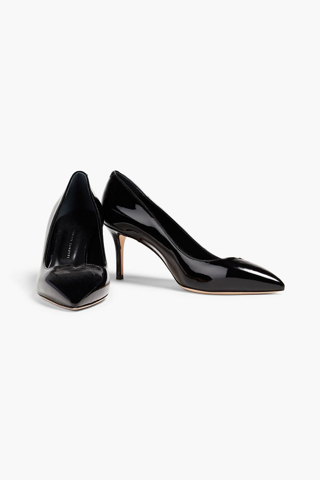 GIUSEPPE ZANOTTI Lucrezia 70 patent-leather pumps