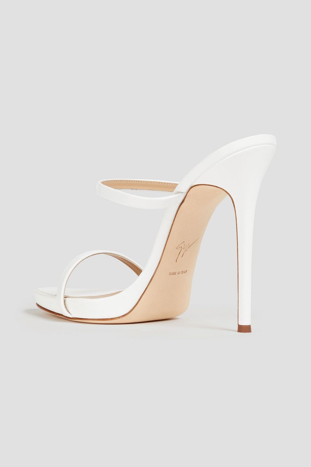 GIUSEPPE ZANOTTI Coline 110 faux patent-leather sandals