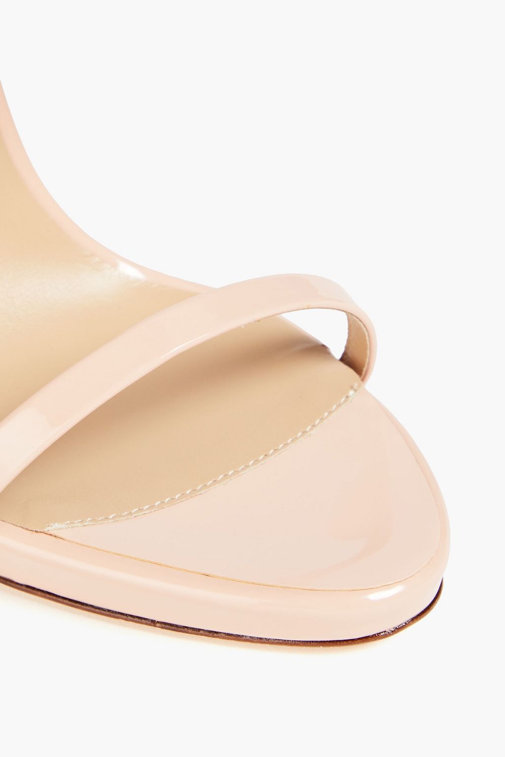 GIUSEPPE ZANOTTI Coline 110 faux patent-leather sandals
