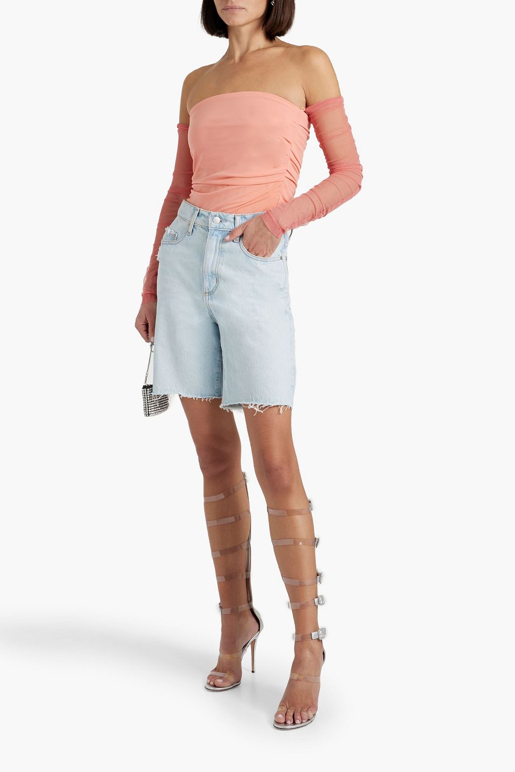 Helmut lang off the shoulder top outlet