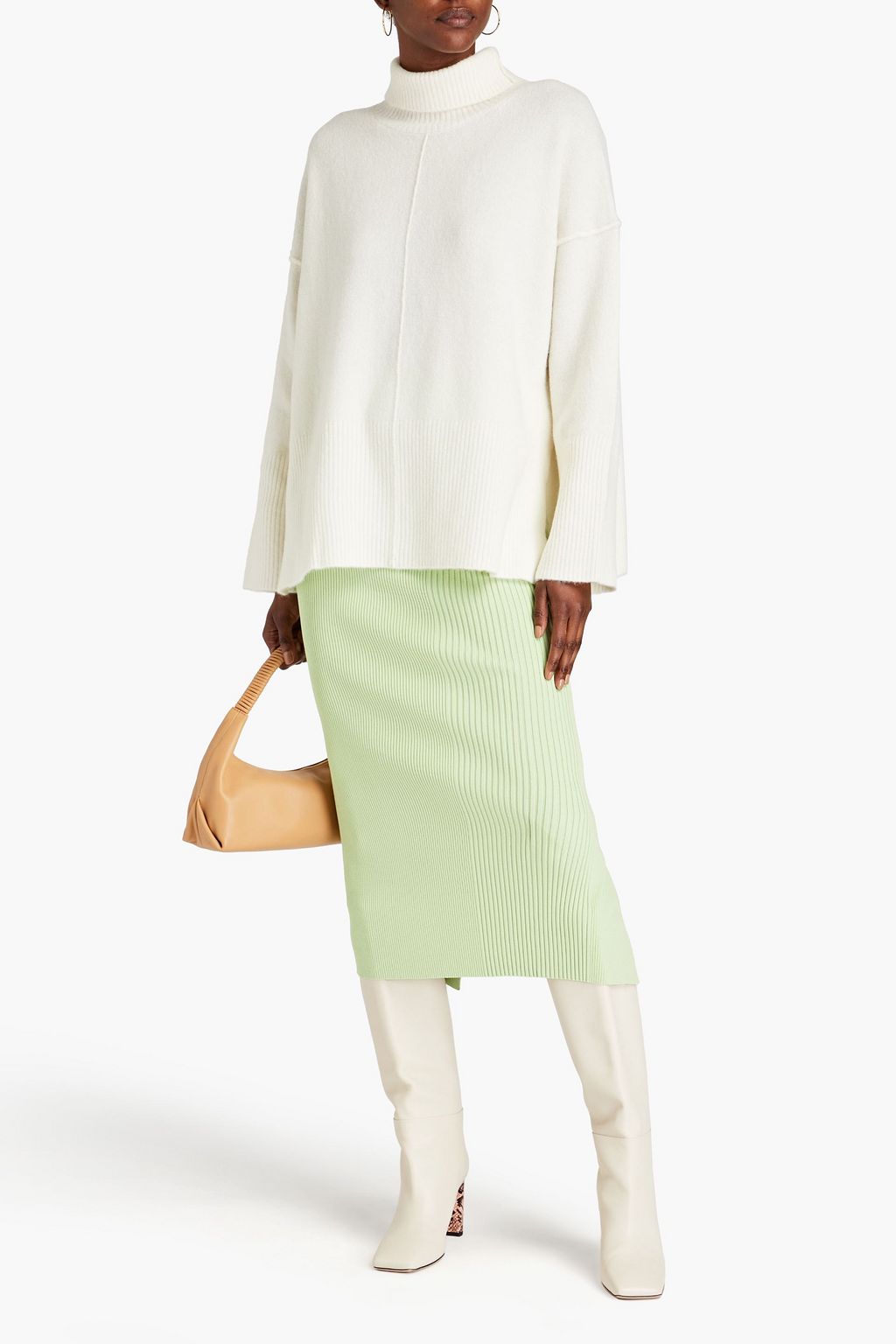 DAY BIRGER ET MIKKELSEN Elmer oversized knitted turtleneck sweater