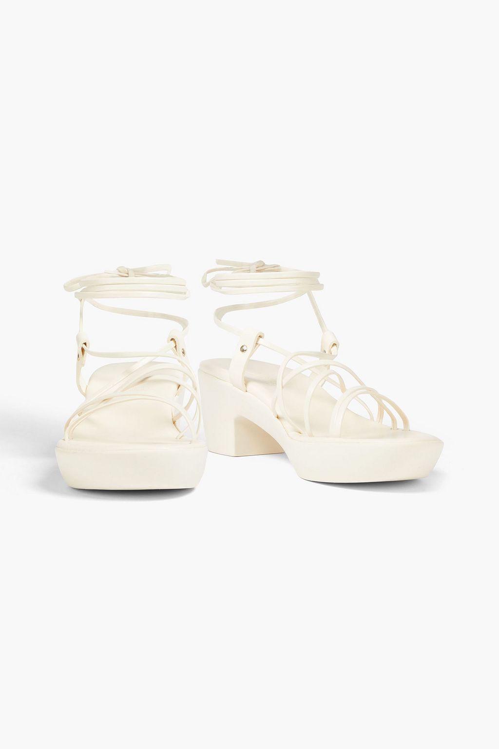 ANCIENT GREEK SANDALS صندل «إسبيريدا» بنعل سميك من الجلد الصناعي
