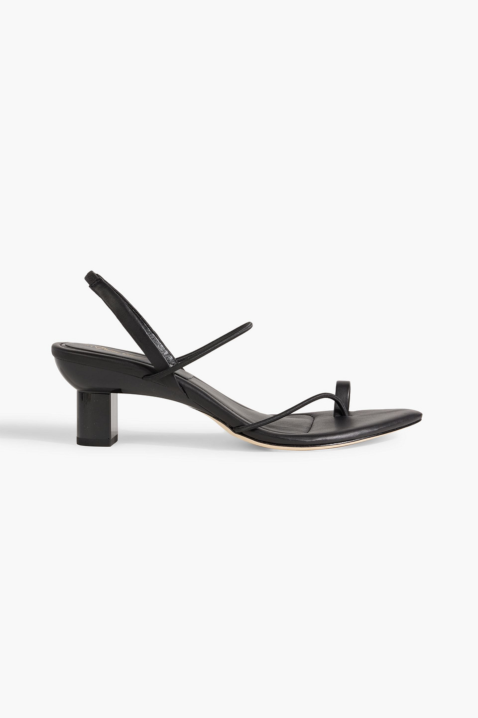 3.1 Phillip Lim Women's Verona Pointed Toe Mid Heel Thong Sandals In Black