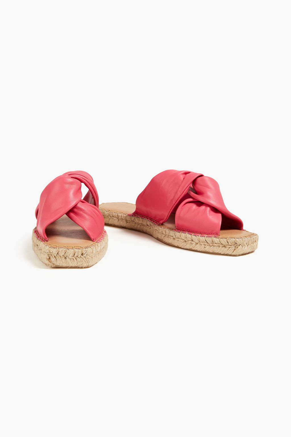 LAST STUDIO Scota twisted leather espadrille sandals