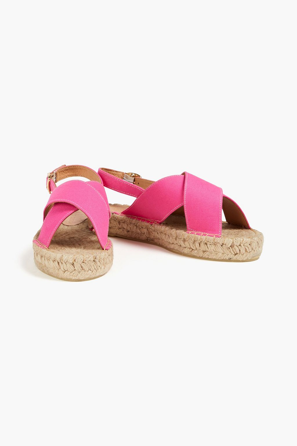 LAST STUDIO Sada canvas espadrille slingback sandals