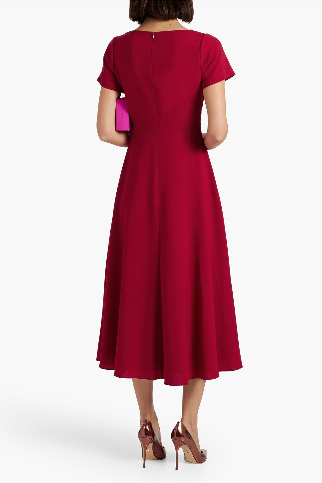 ROKSANDA Midikleid aus Crêpe mit Schleife