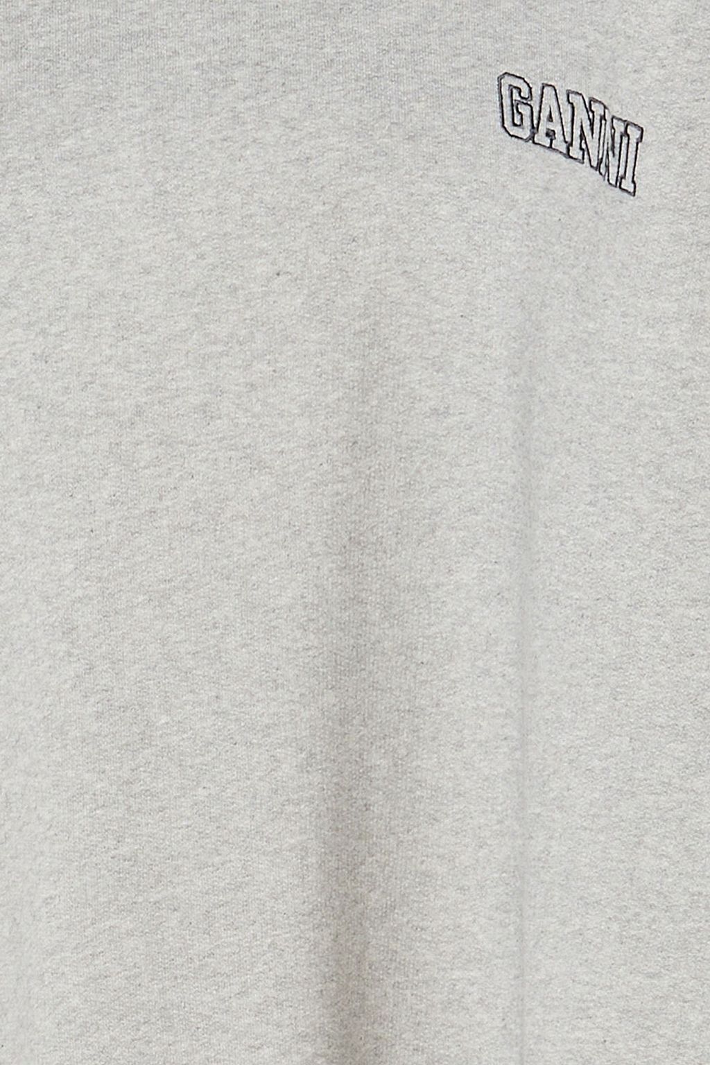 GANNI Sweatshirt aus Fleece aus einer Baumwollmischung