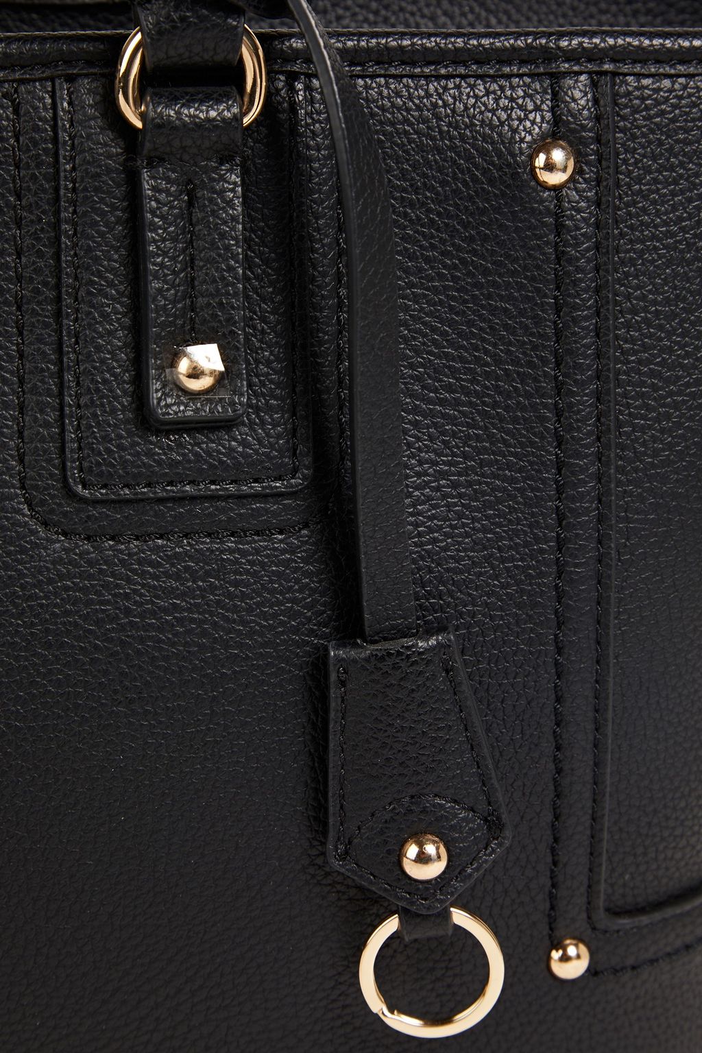 LOVE MOSCHINO Faux pebbled-leather tote