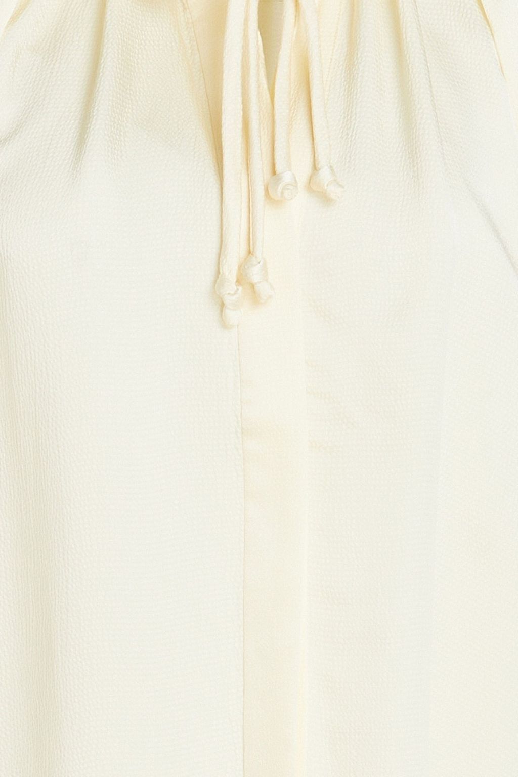 DAY BIRGER ET MIKKELSEN Grace gathered hammered satin-crepe blouse