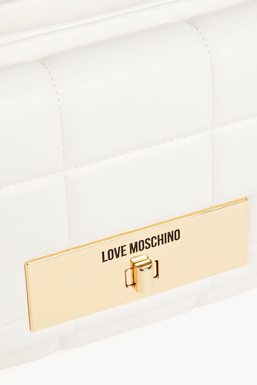 LOVE MOSCHINO Quilted faux leather shoulder bag