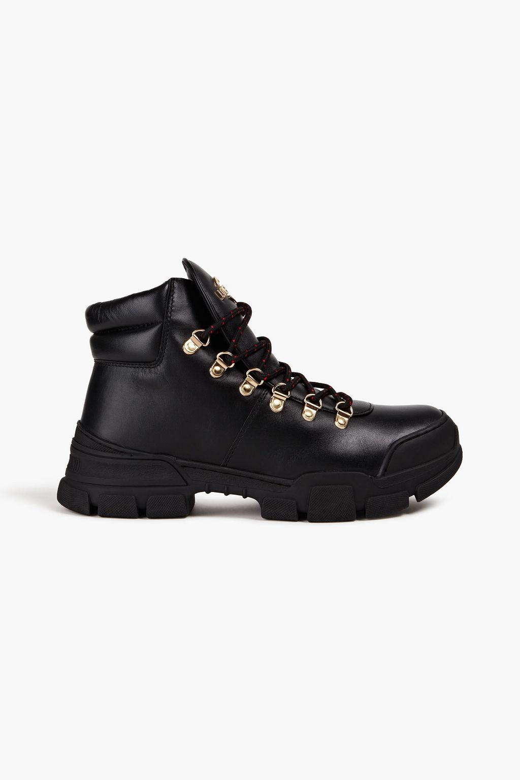 LOVE MOSCHINO Leather hiking boots