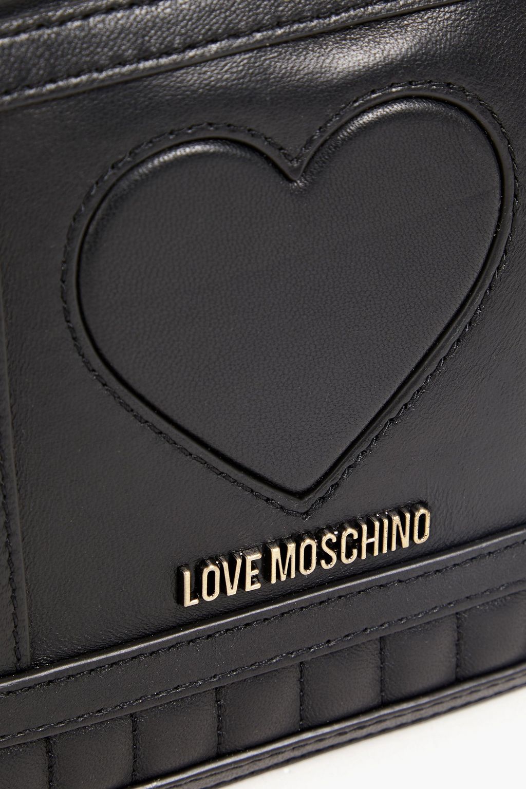 LOVE MOSCHINO Quilted leather cross-body bag