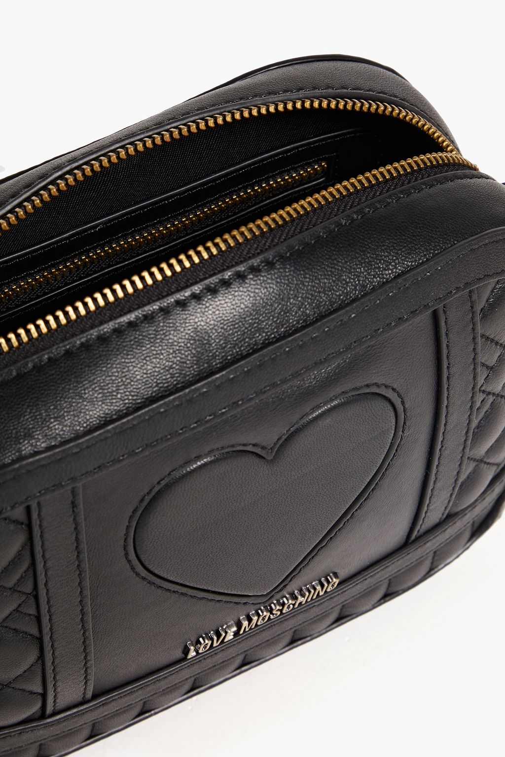 LOVE MOSCHINO Quilted leather cross-body bag