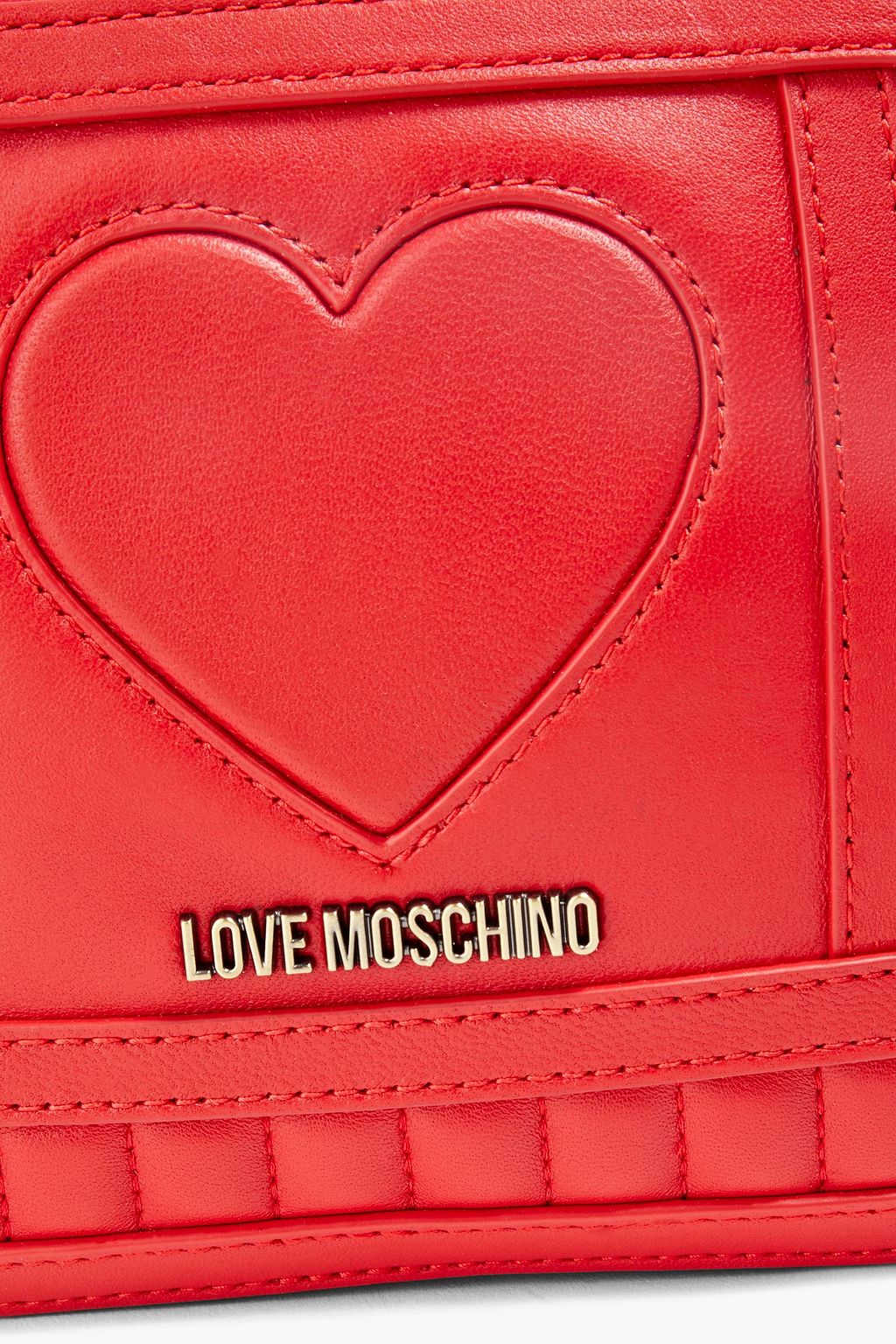 LOVE MOSCHINO Quilted leather cross-body bag