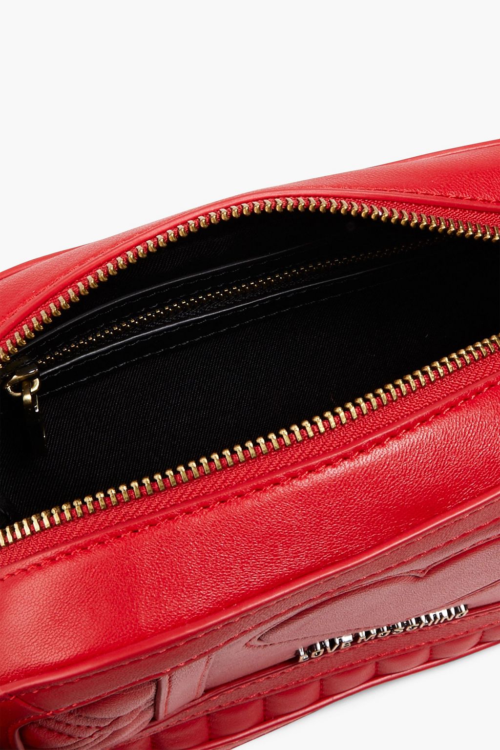 LOVE MOSCHINO Quilted leather cross-body bag
