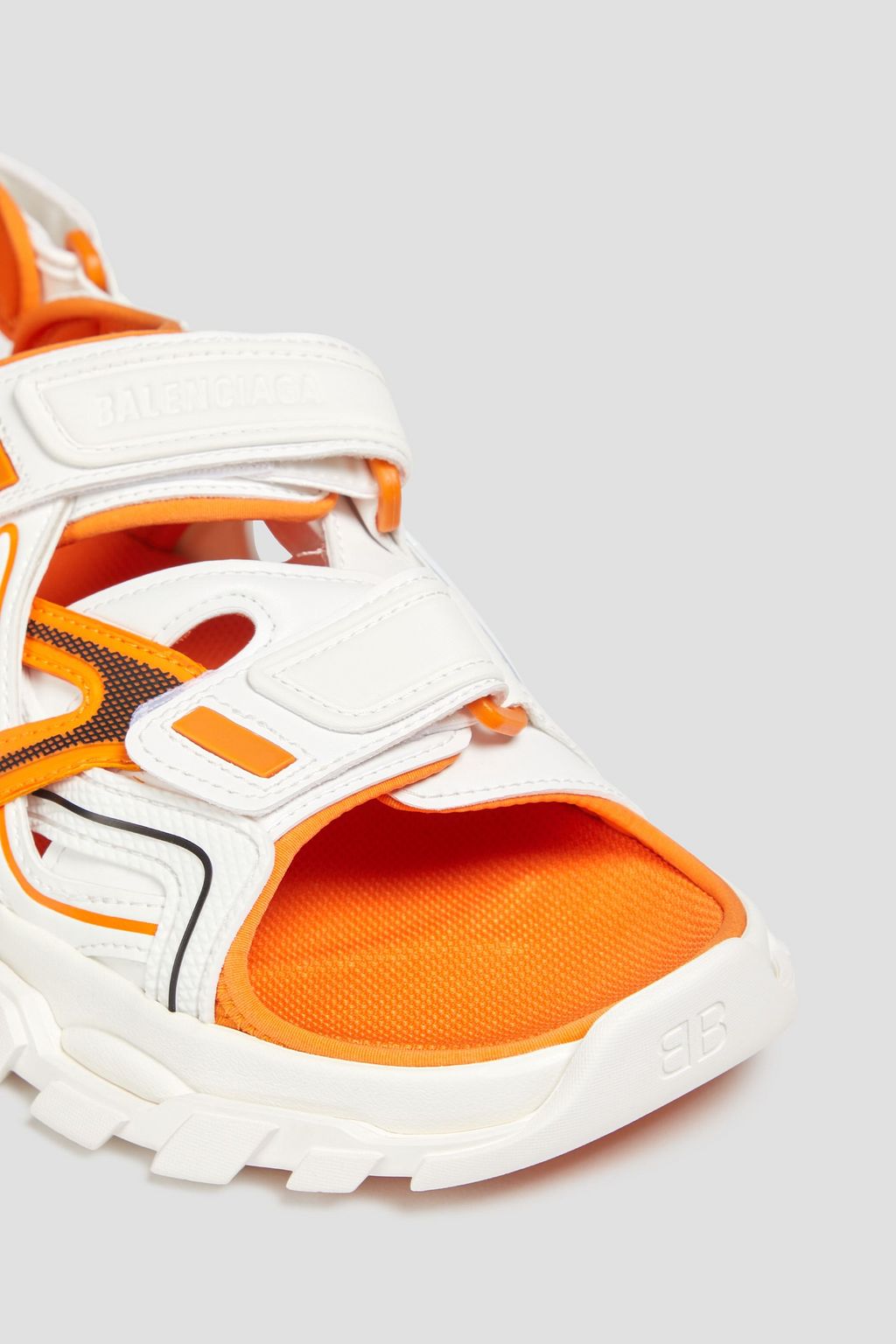 BALENCIAGA Faux leather sandals
