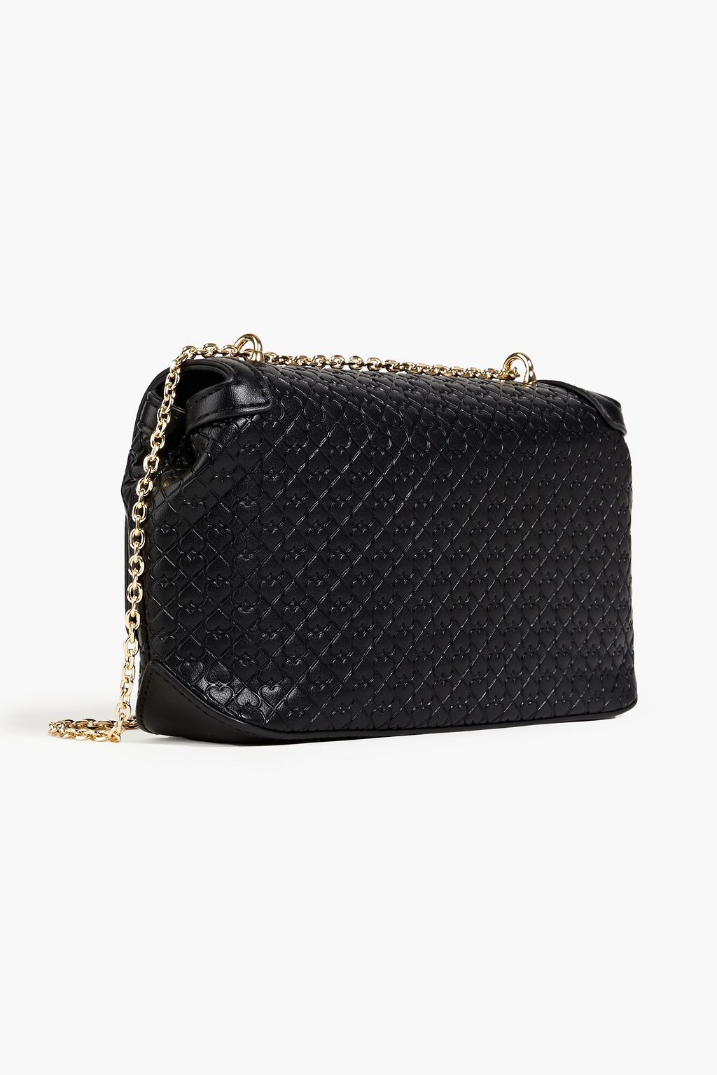 LOVE MOSCHINO Embossed faux leather shoulder bag