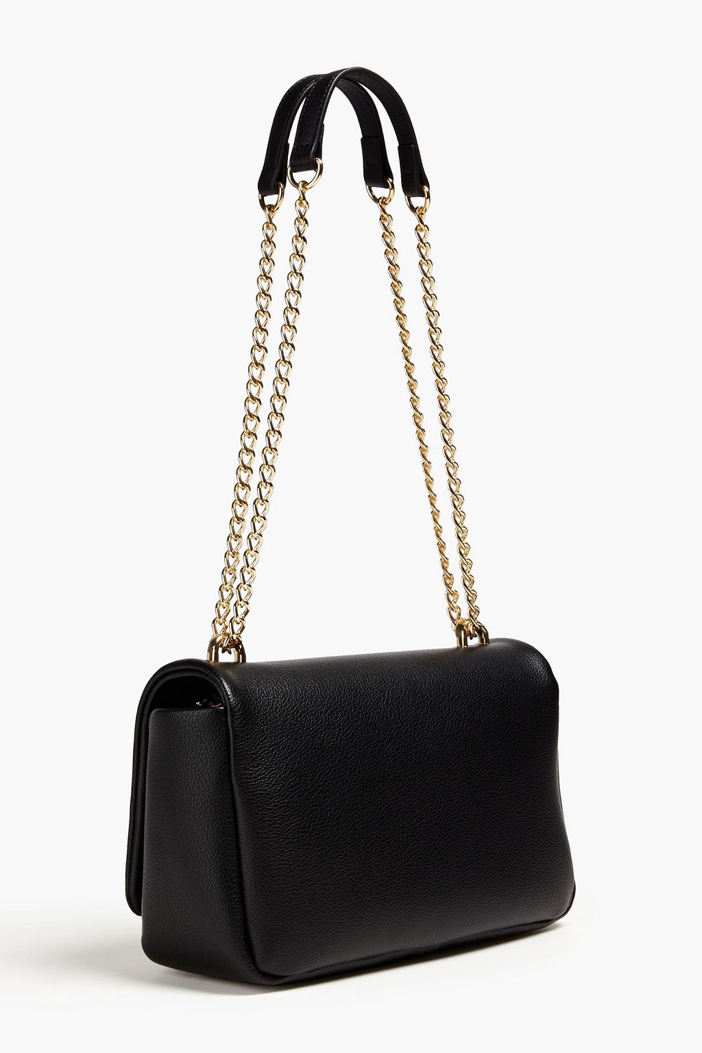 LOVE MOSCHINO Faux textured-leather shoulder bag