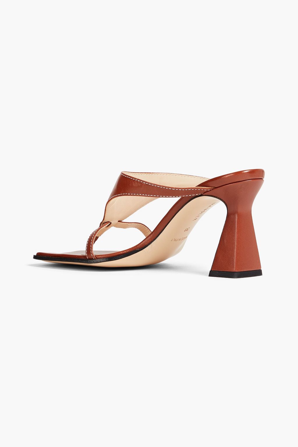 WANDLER Feline leather mules