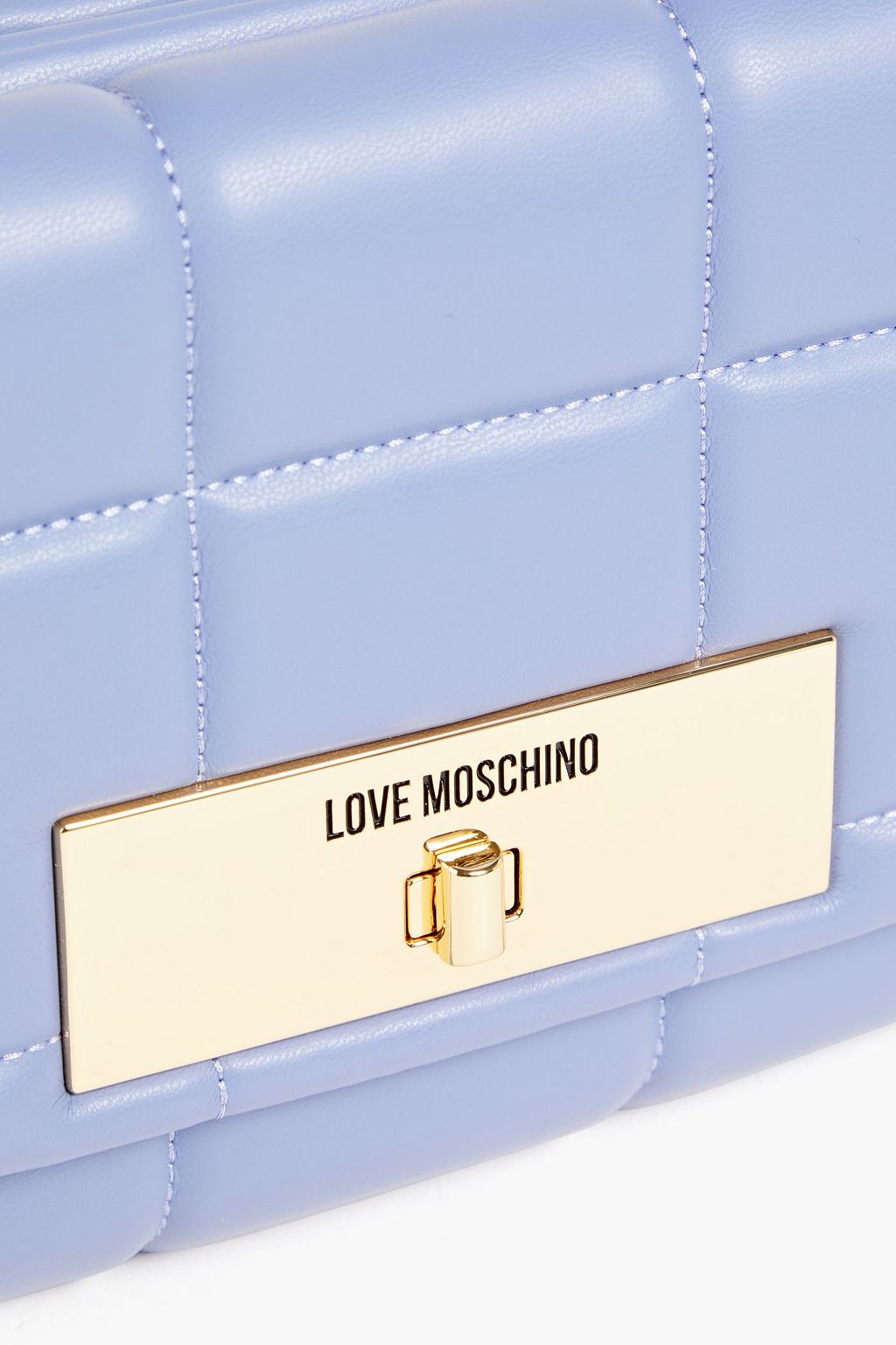 LOVE MOSCHINO Quilted faux leather shoulder bag
