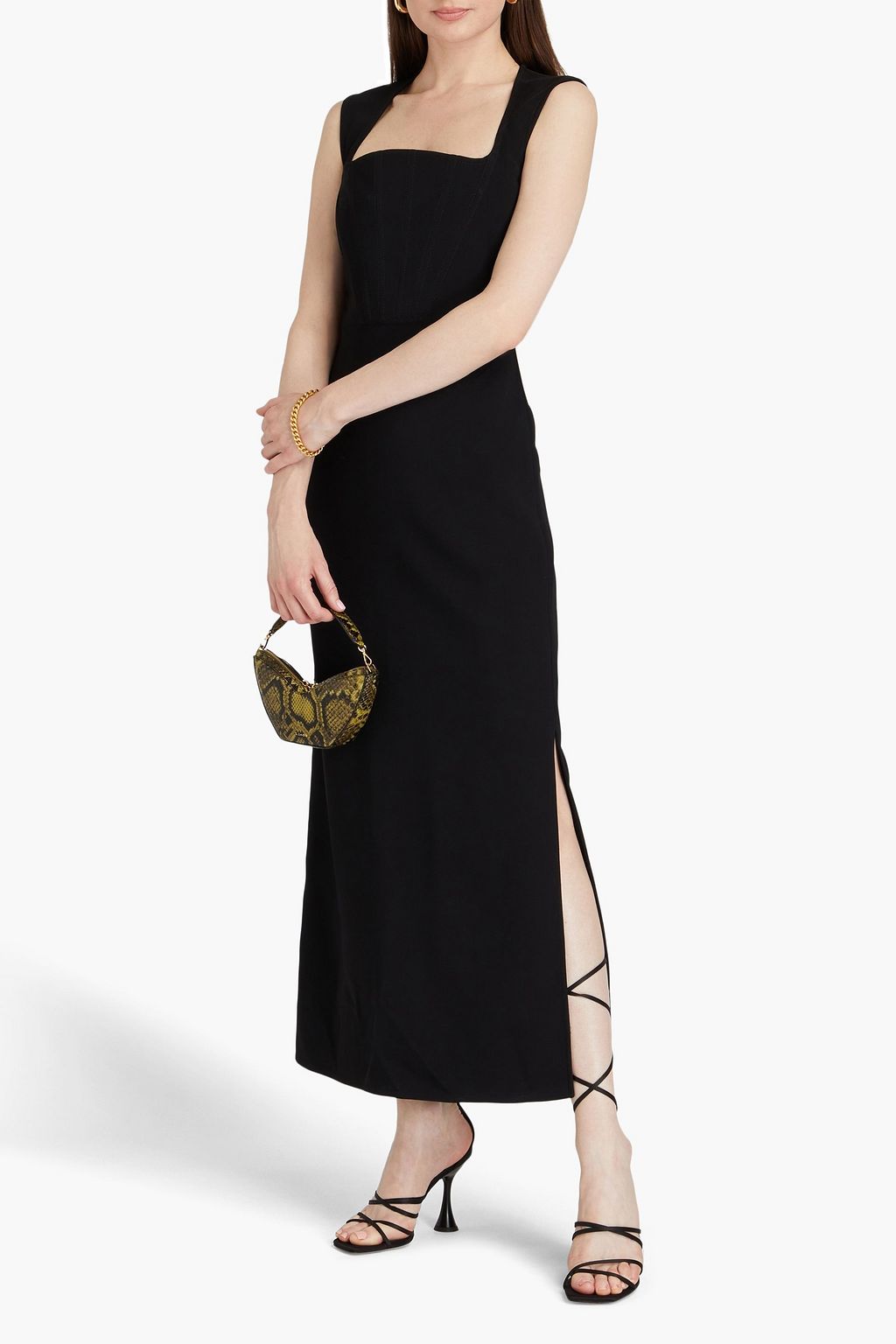 BOTTEGA VENETA Maxikleid aus Crêpe