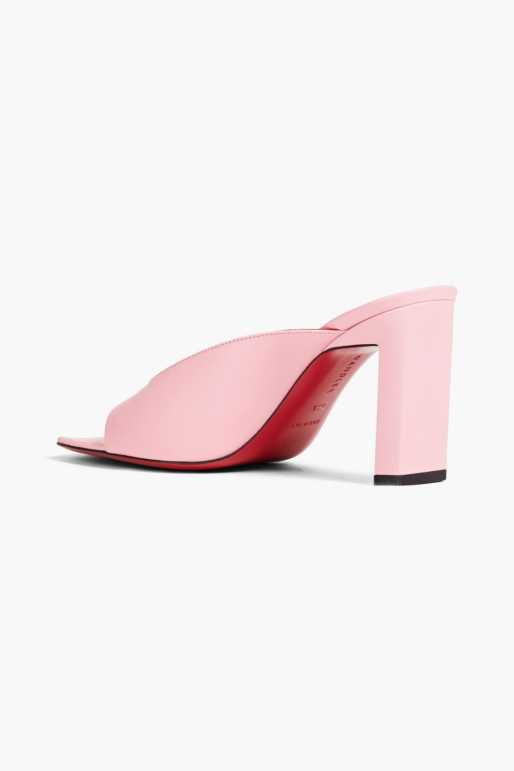 WANDLER Isa leather mules