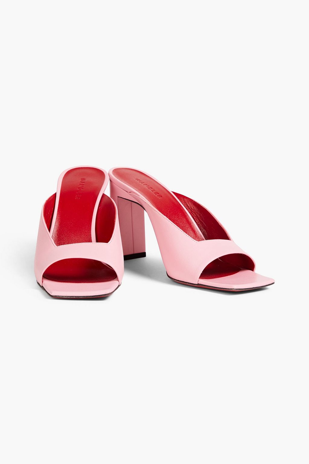 WANDLER Isa leather mules