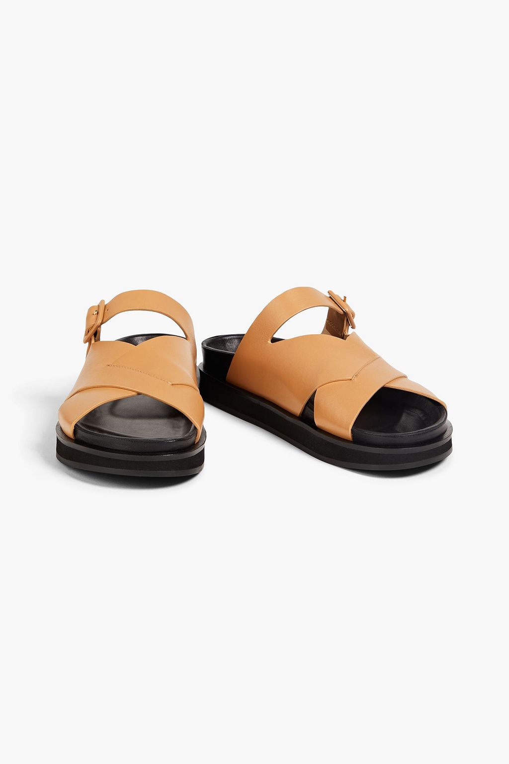 WANDLER Leather platform sandals