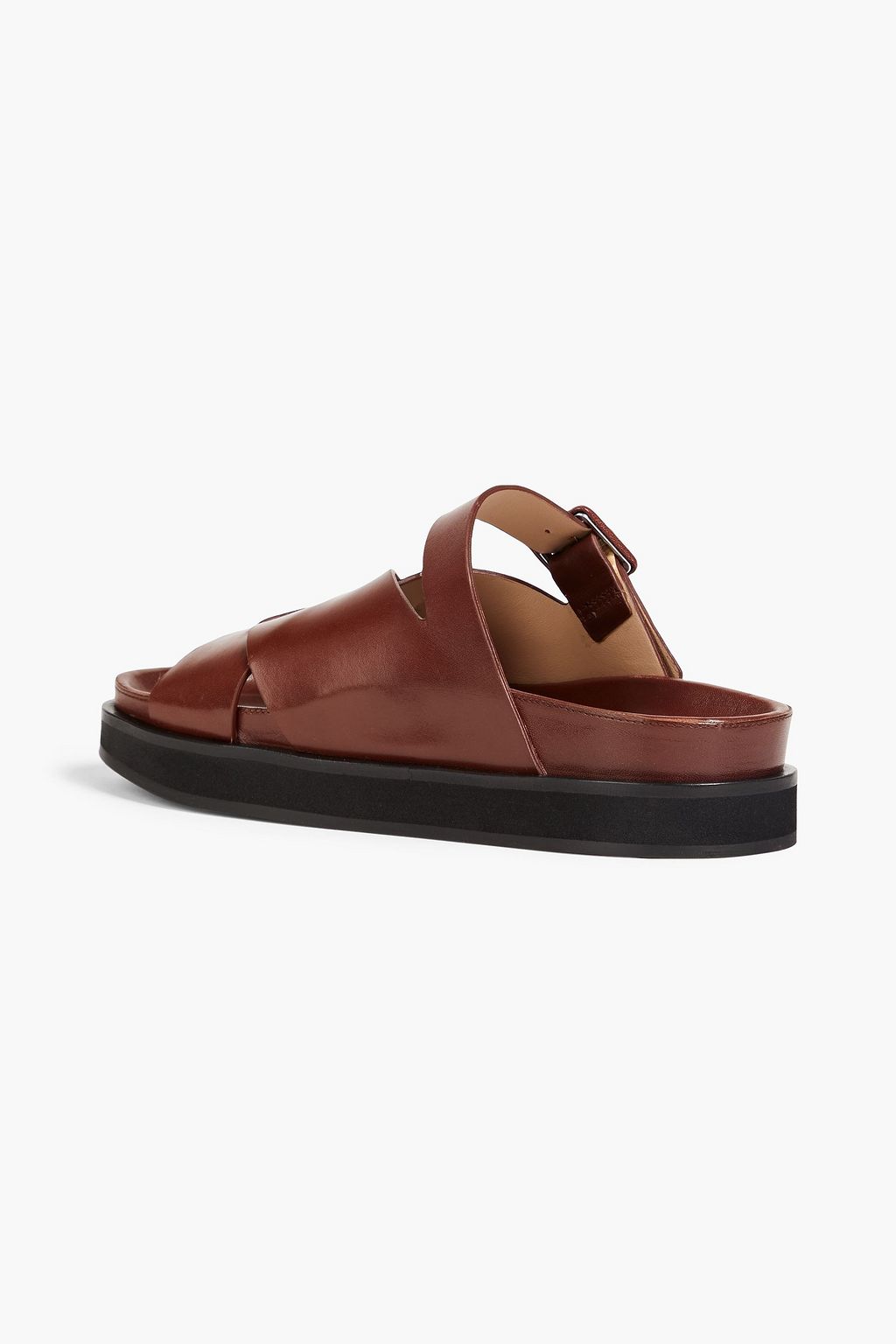 WANDLER Leather platform sandals