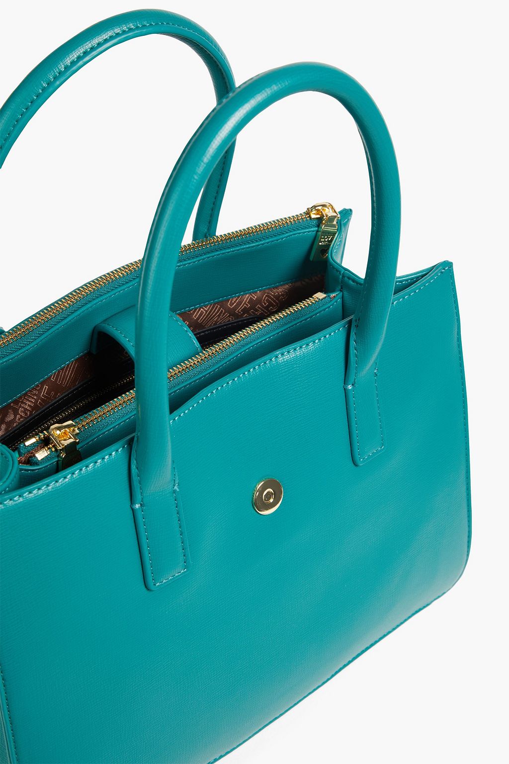 LOVE MOSCHINO Faux textured-leather tote
