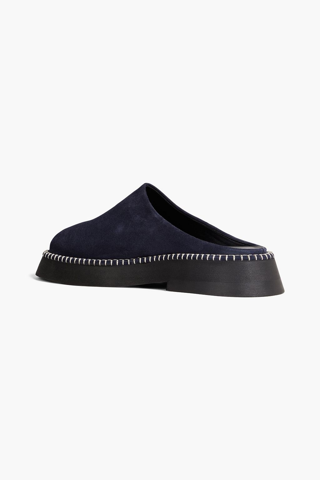 WANDLER Rosa suede slippers