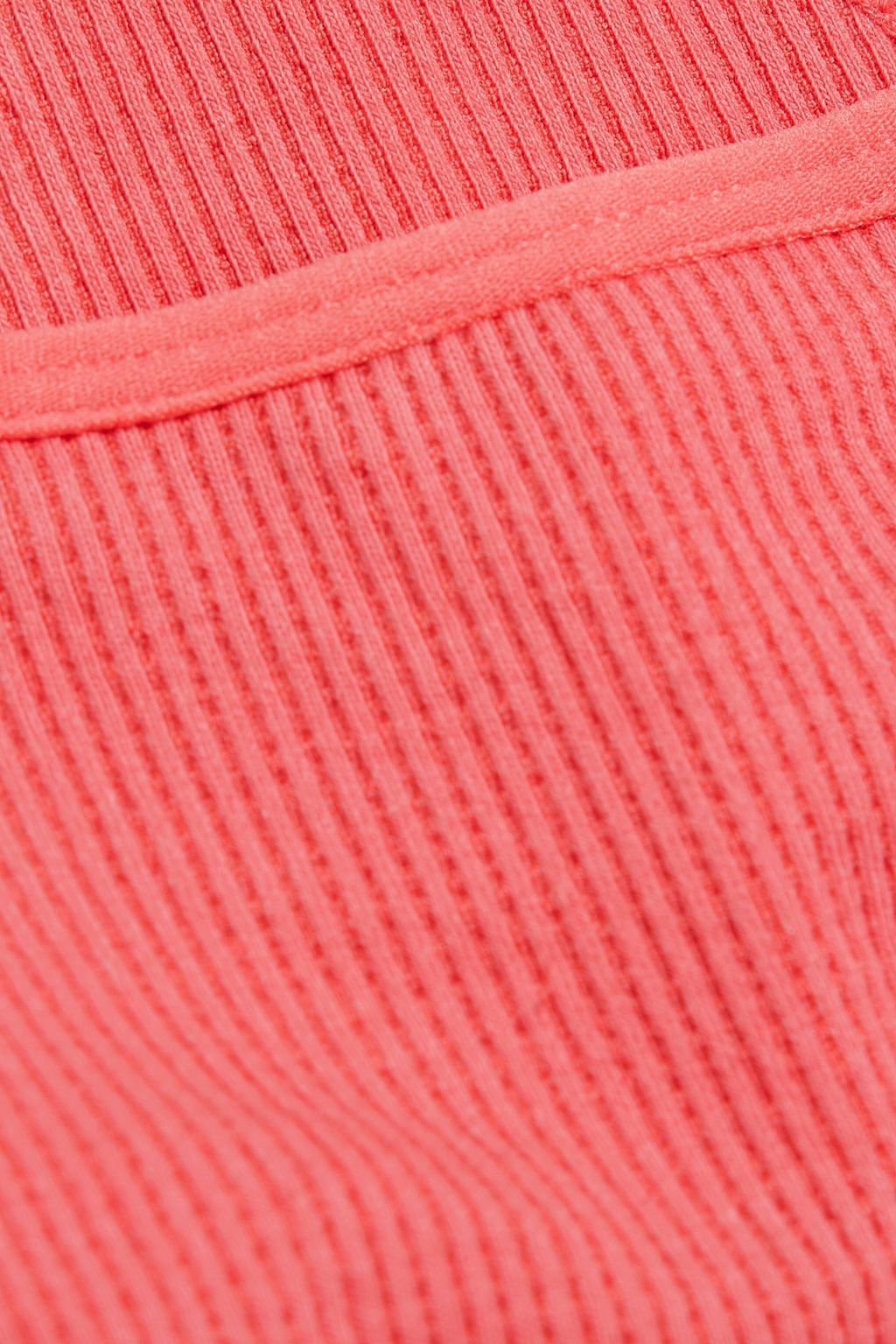 THE UPSIDE Anna ribbed jersey sports bra
