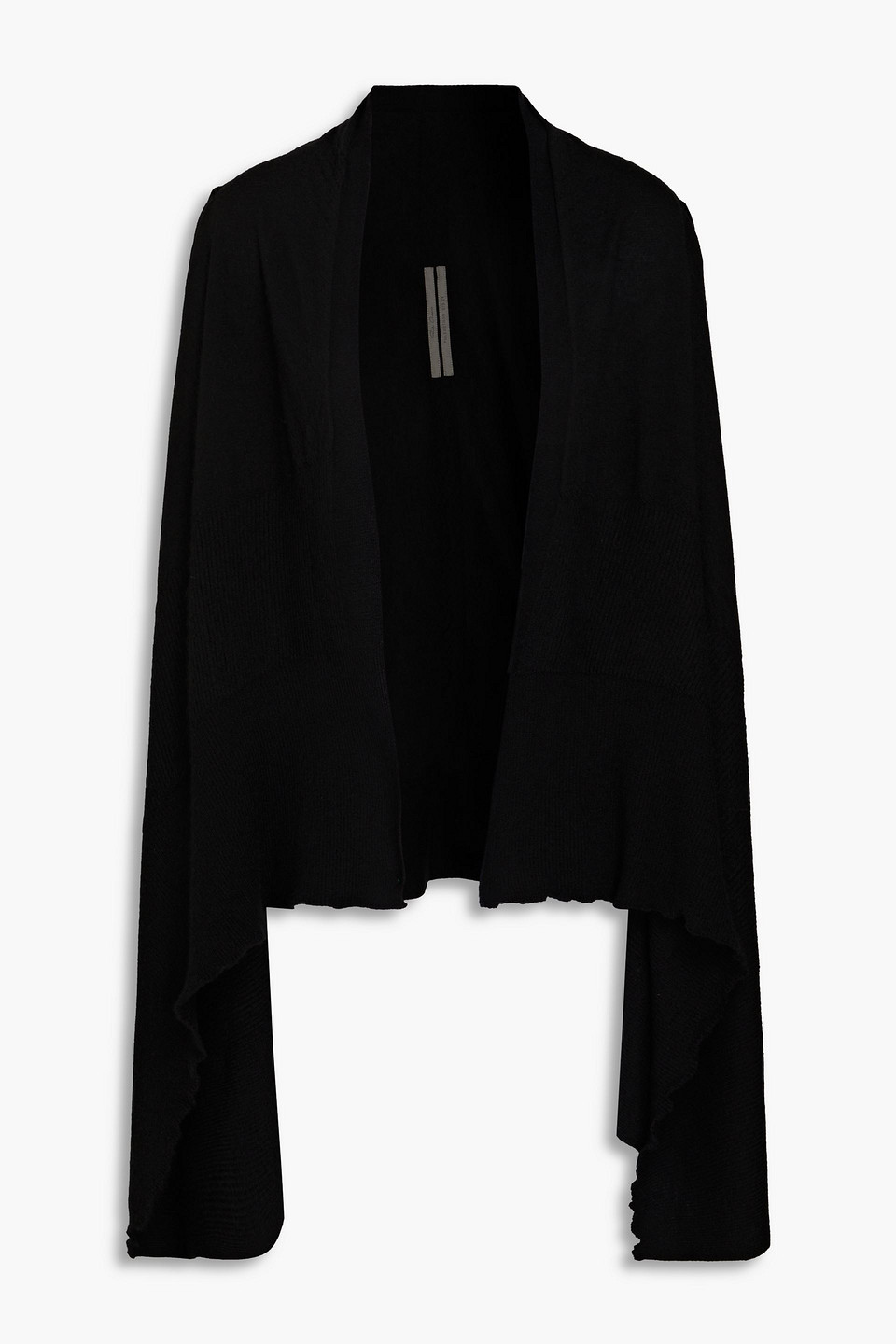 Rick Owens Asymmetric Cashmere Cardigan