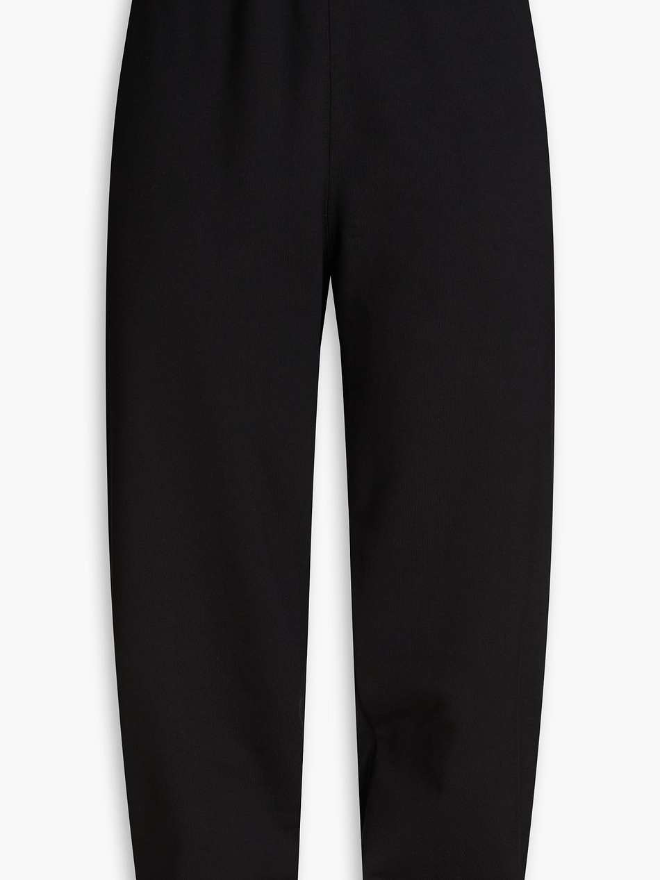 french cotton-terry track pants