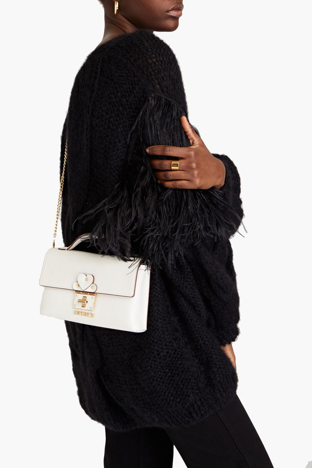 LOVE MOSCHINO Leather shoulder bag