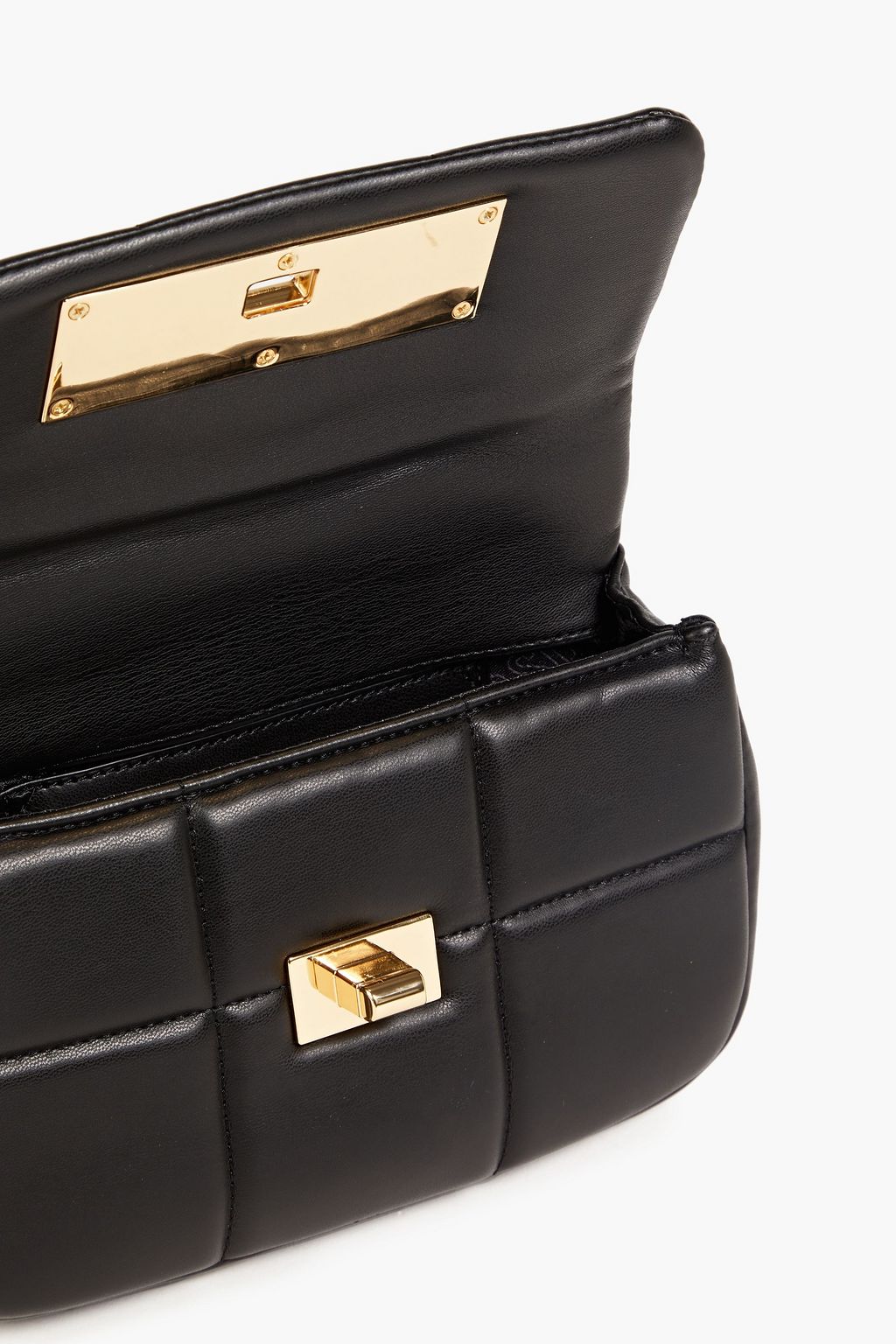 LOVE MOSCHINO Quilted faux leather shoulder bag