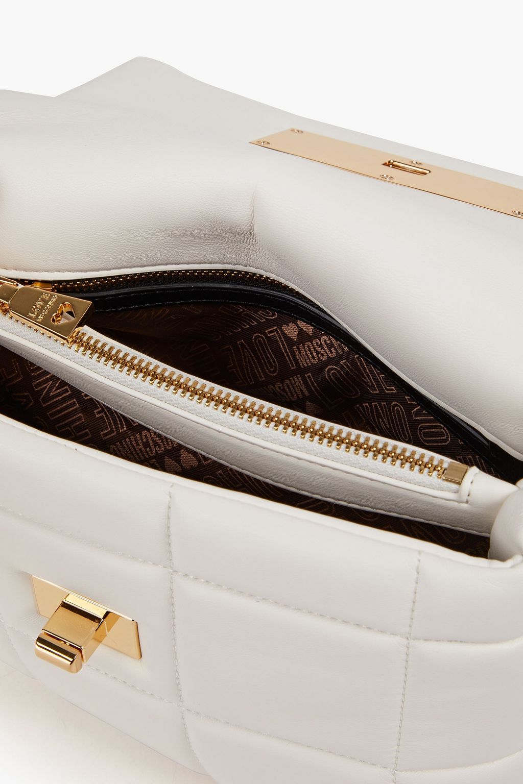 LOVE MOSCHINO Tote Bag aus gestepptem Kunstleder