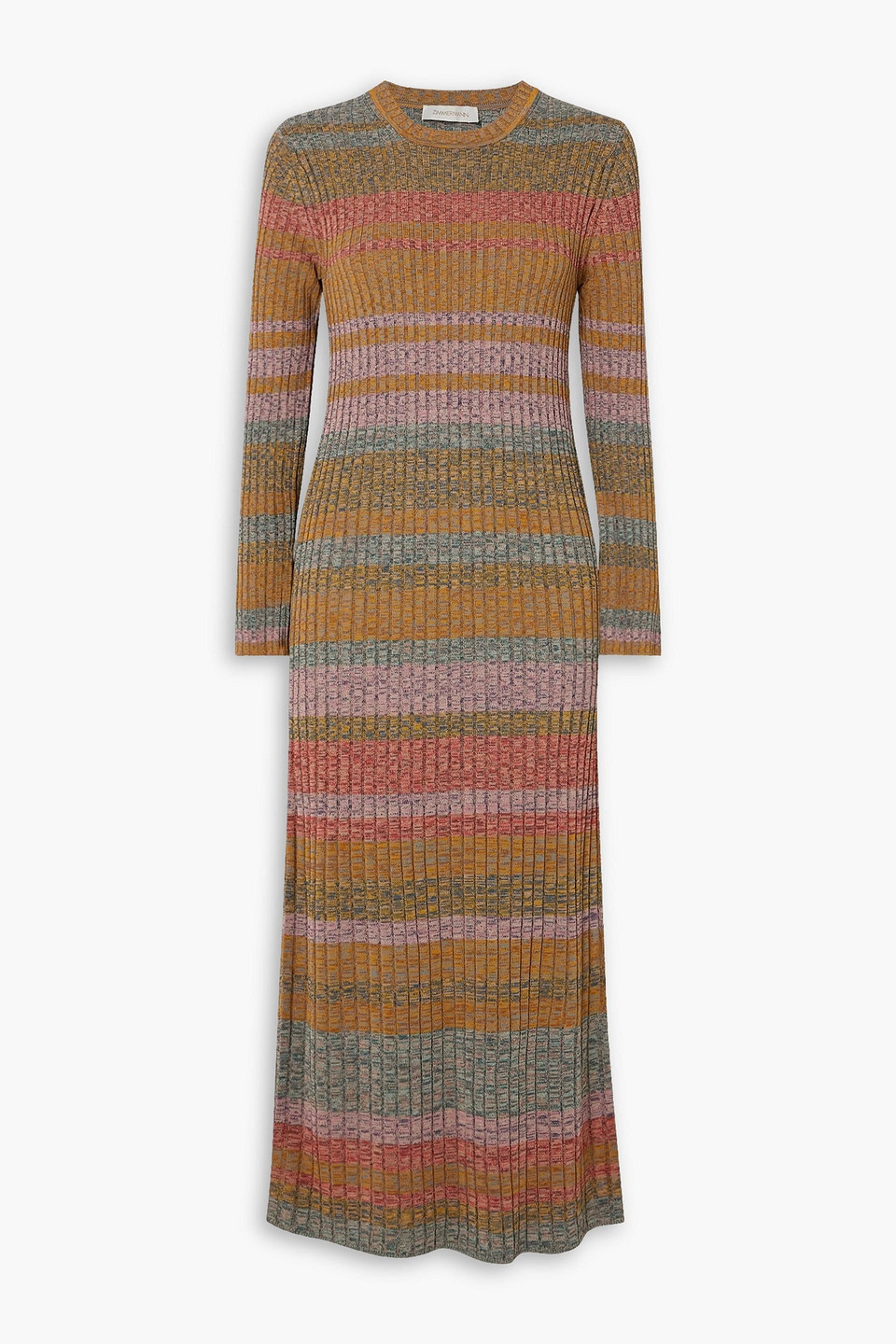 Zimmermann Luminosity Mouline Dress In Multi In Senffarben