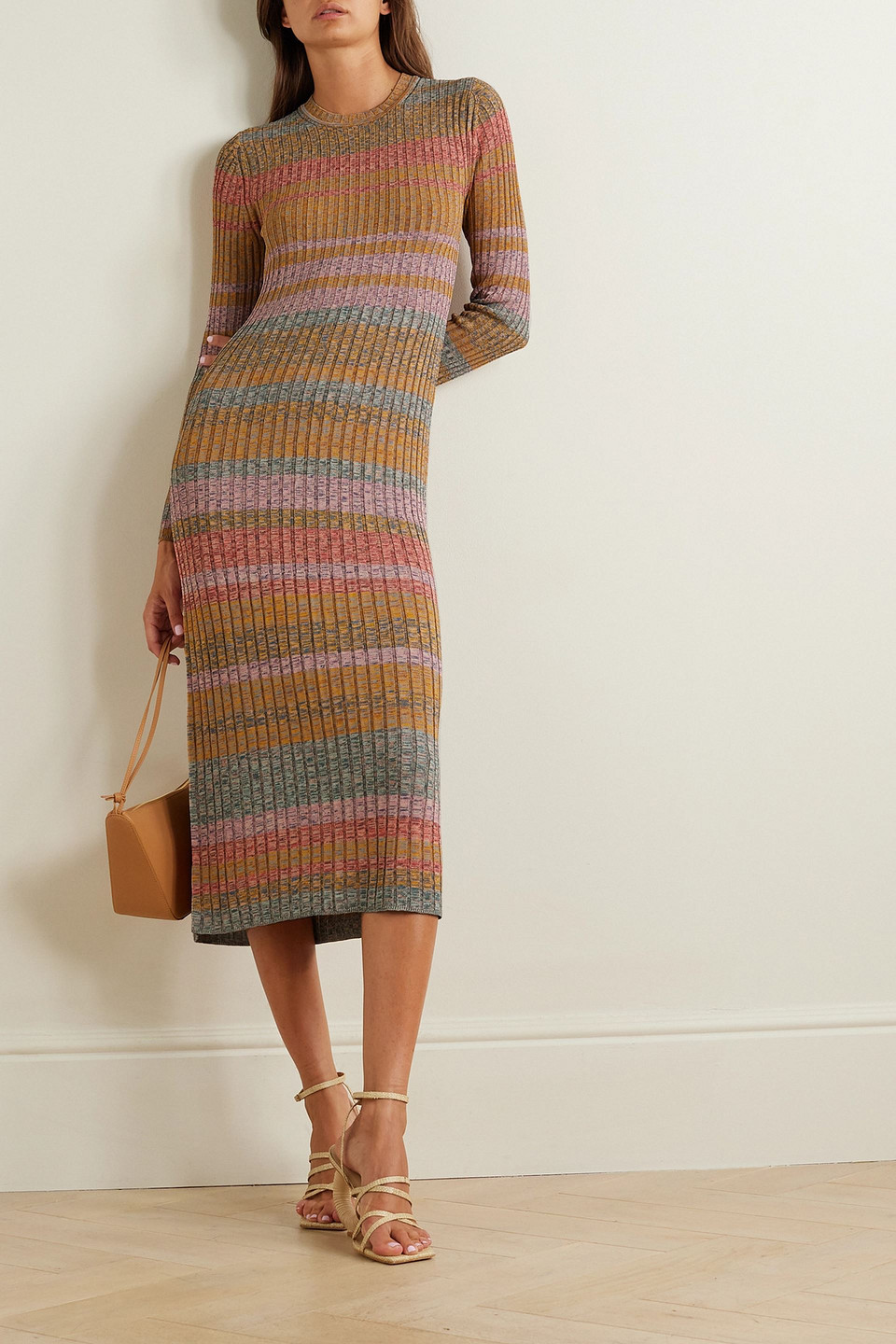 Zimmermann Luminosity Mouline Dress In Multi In Senffarben