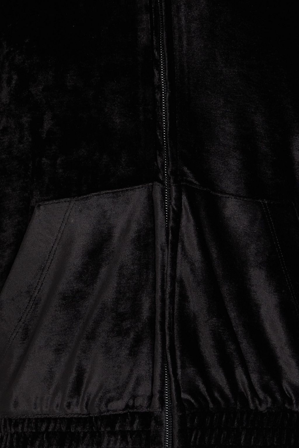 BALENCIAGA كنزة هودي من المخمل المزركش