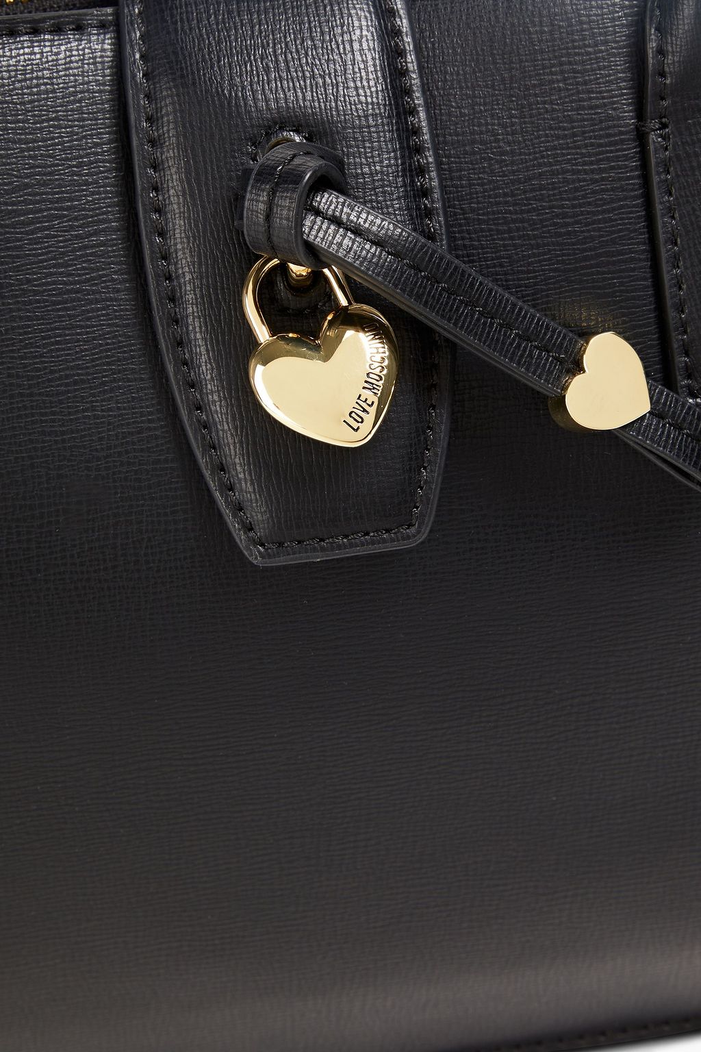 LOVE MOSCHINO Faux textured-leather tote