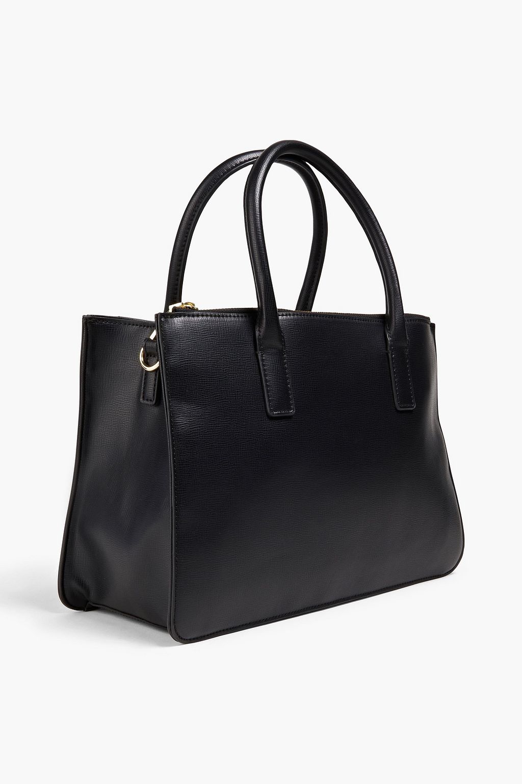 LOVE MOSCHINO Faux textured-leather tote