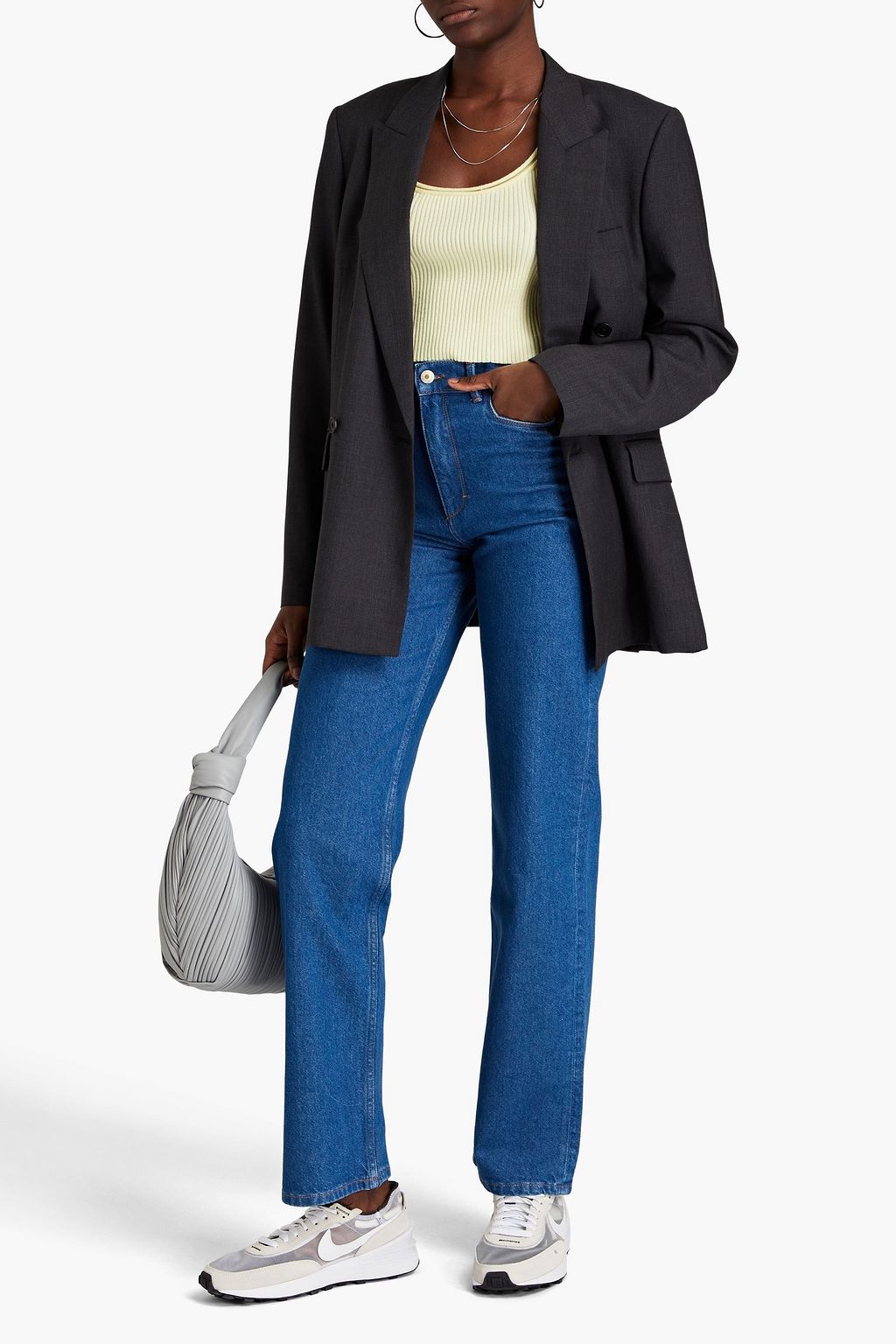 WANDLER Poppy high-rise straight-leg jeans